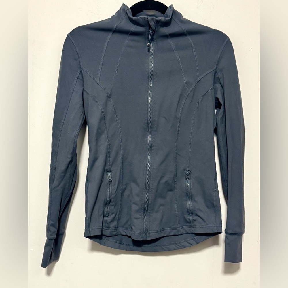 90 Degrees reflex Athletic full zip up workout jacket pockets gray Women’s XS